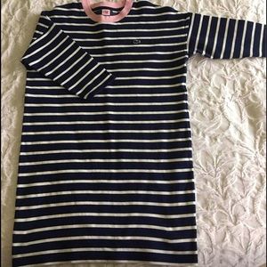 Lacoste T-shirt Dress Sz S